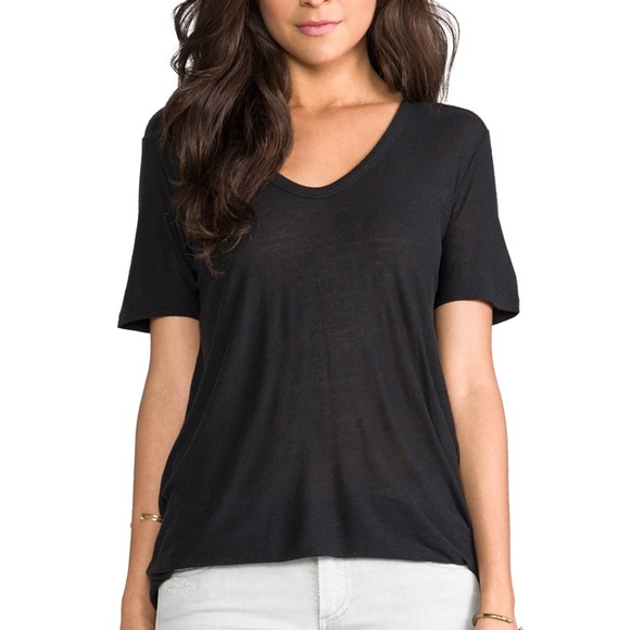 T by Alexander Wang Tops - T by Alexander Wang Slub Classic Tee